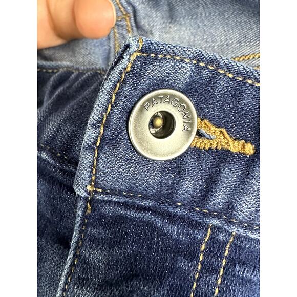 Patagonia Performance Regular Fit Jeans Pants Organic Cotton Denim Blue 35x32 Me - Picture 7 of 10